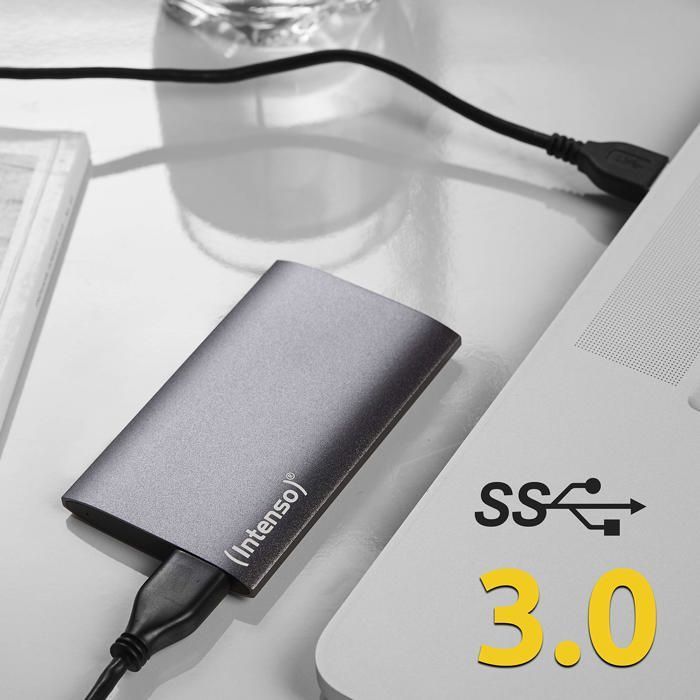 Disque Dur Ssd Externe - Premimum - 512go - Gris