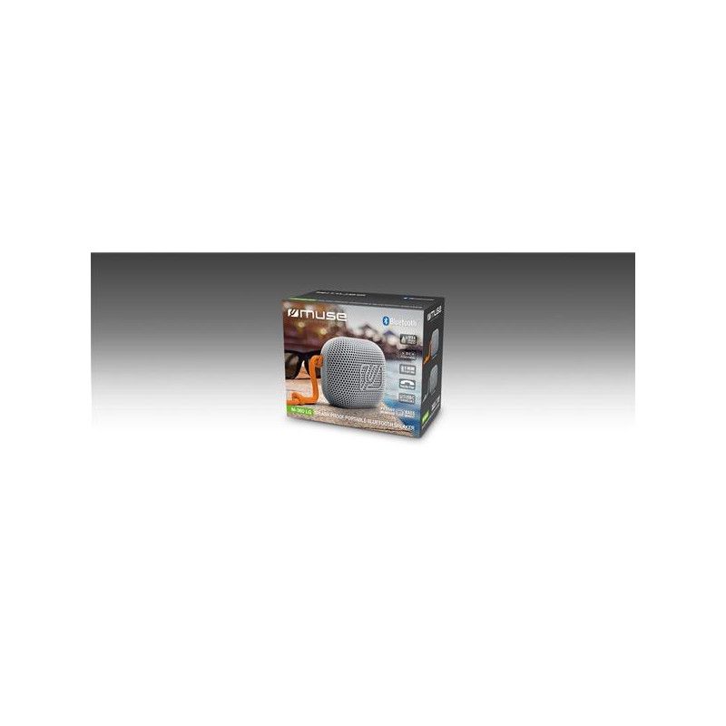 - Enceinte Bluetooth  - Splash-proof - Puissance 5w - Fonction Mains-li Muse - M360lg