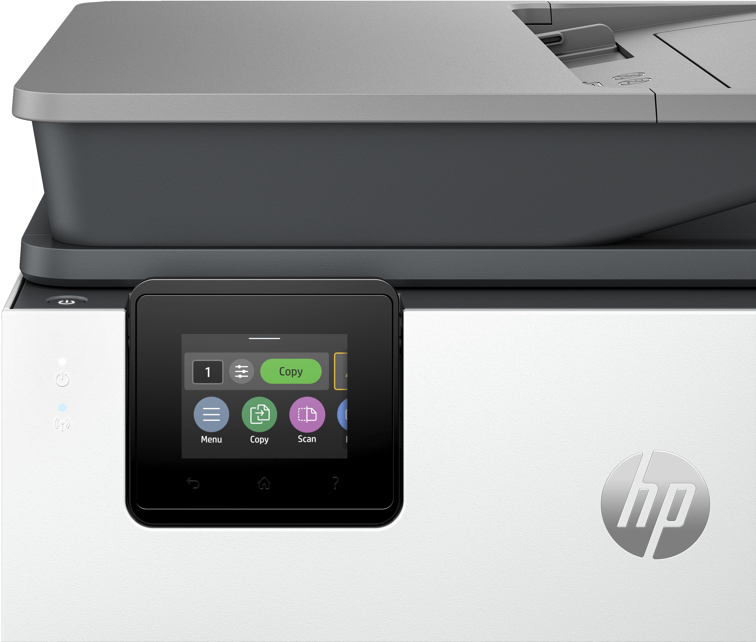 HP OfficeJet Pro 9120 All-in-One Printer, Couleur, Imprimante pour Petites/moyennes entreprises, Impression, copie, scan, fax, Wireless; Automatic document feeder; Two-sided printing; Two-sided scanning; Touchscreen; Fax