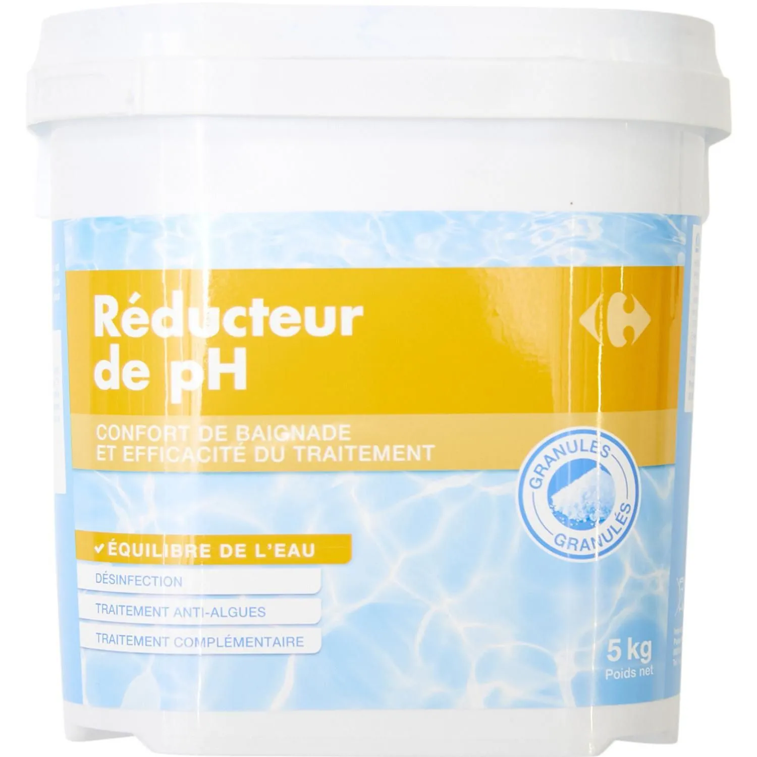 Product Image for Réducteur de pH en granulés 5kg CARREFOUR