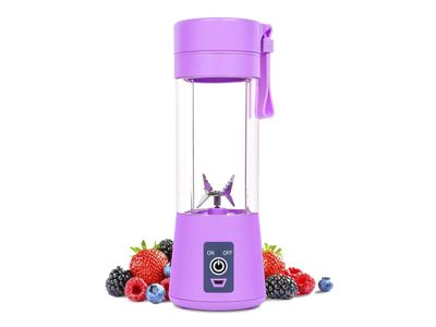 Mini Blender Portable USB – 380 ml – 6 Lames – Violet