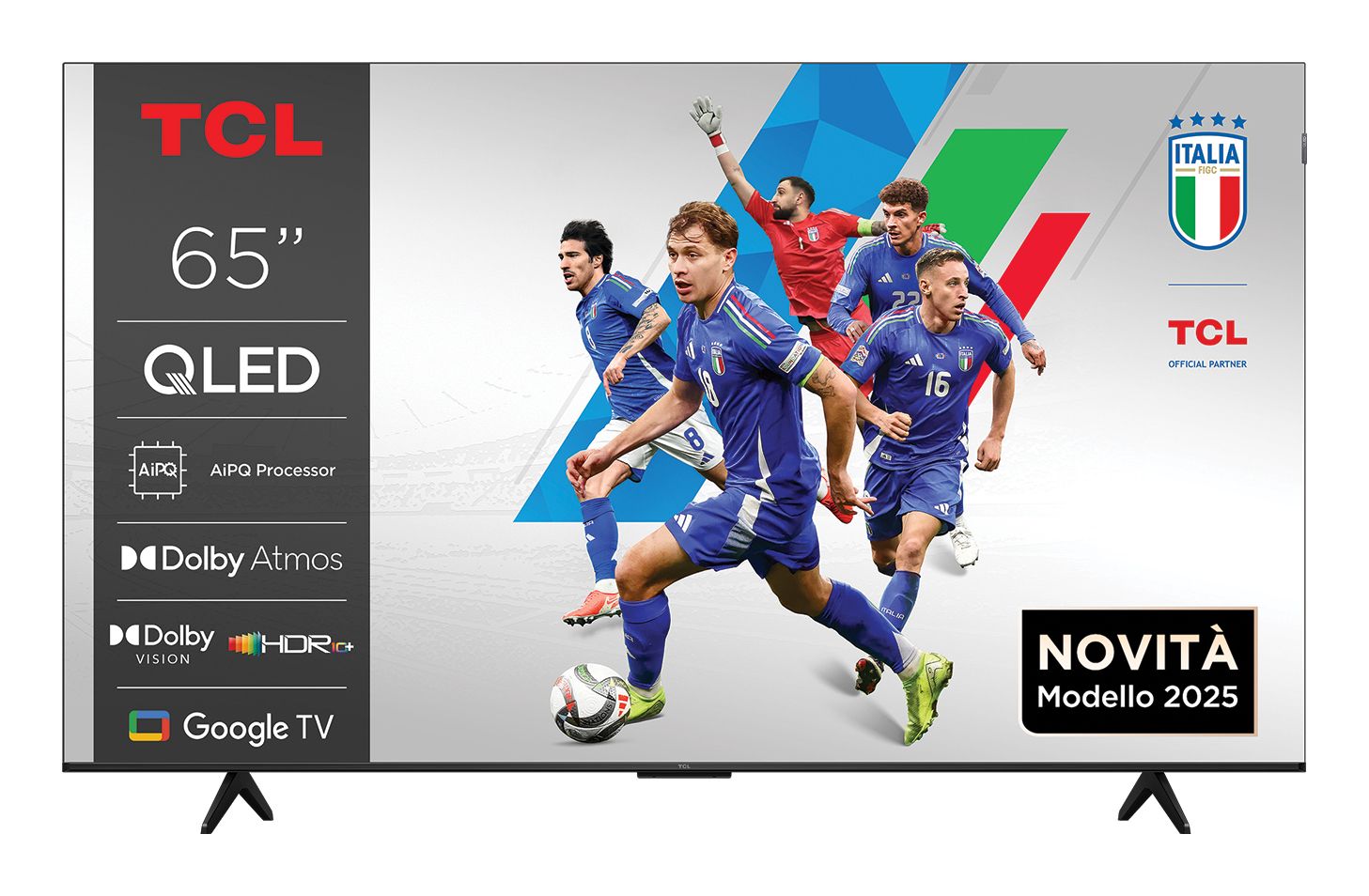 Tcl P7k 65p7k Tv 165,1 Cm (65") 4k Ultra Hd Smart Tv Wifi Métallique 450 Cd/m²