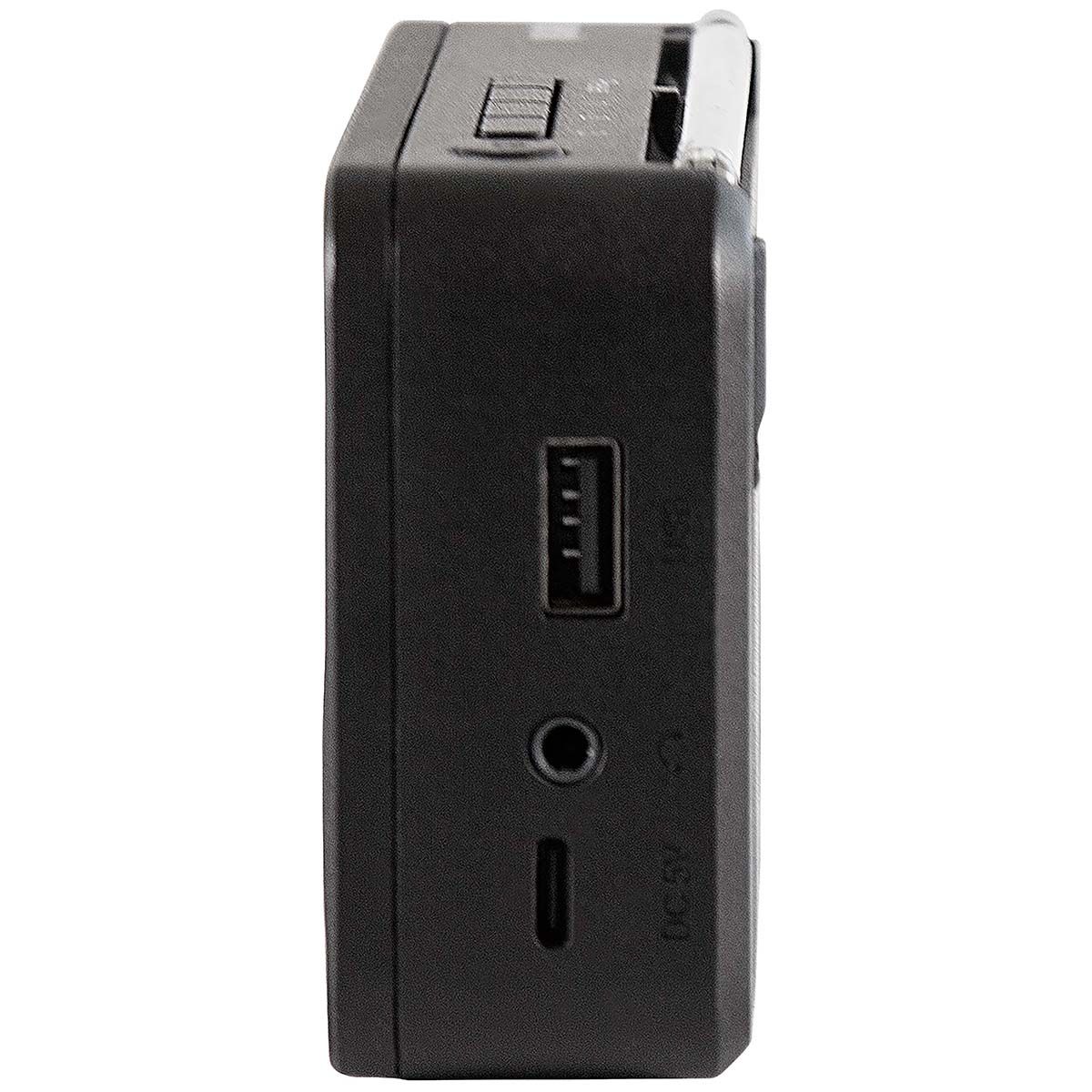 Radio Dab+/fm Avec Bluetooth Et Écran Lcd Éclairé Portable Dabman 17 Noir Imperial