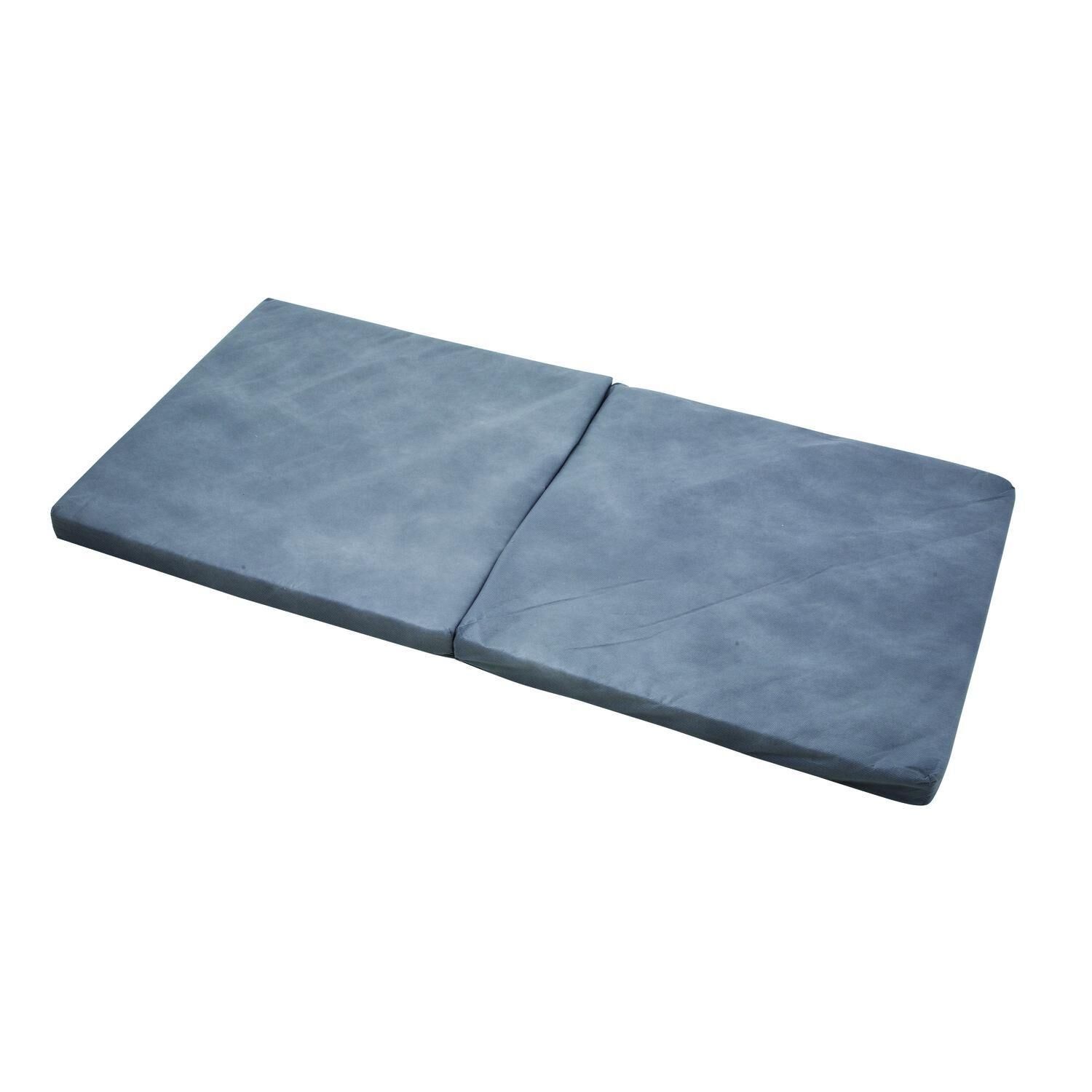 Matelas pliant gris - 60x120cm TEX BABY