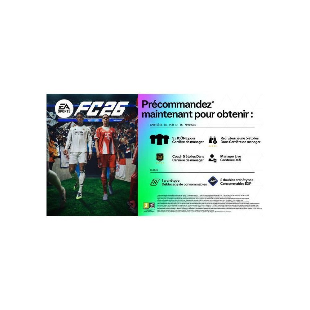 Ea Sports Fc 26 - Jeu Nintendo Switch 2
