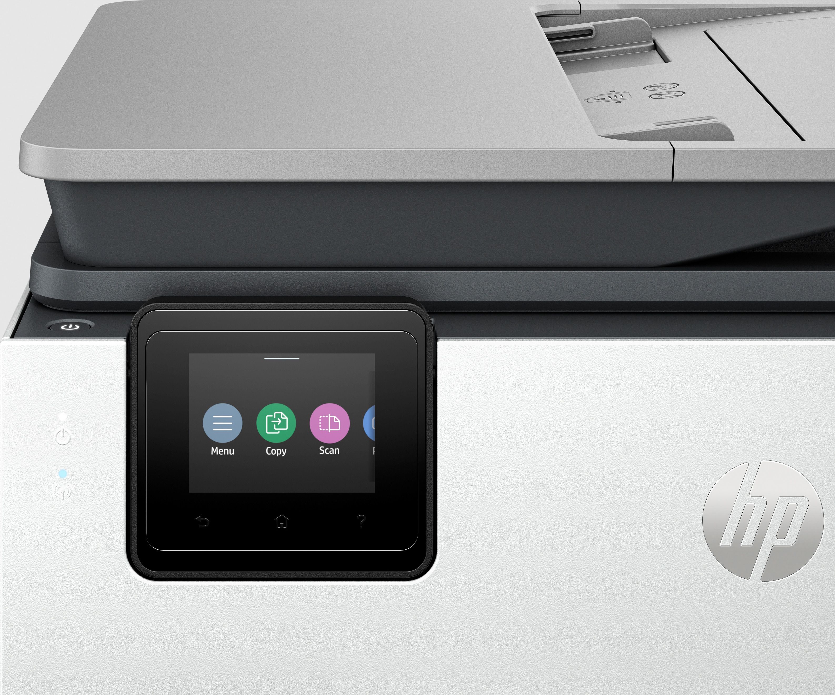 HP OfficeJet Pro Imprimante Tout-en-un HP 8123, Couleur, Imprimante pour Maison et Bureau à domicile, Impression, copie, numérisation, Écran tactile; Mode silencieux; Impression sur VPN avec HP+; Sans fil