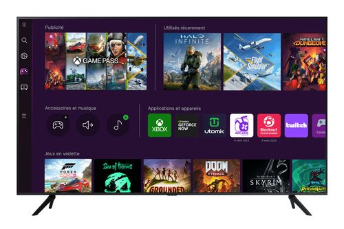 Tv Samsung Crystal 55cu7025 138 Cm 4k Uhd Smart Tv Noir