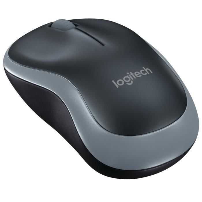 Logitech Souris Sans Fil Optique - M185 Gris