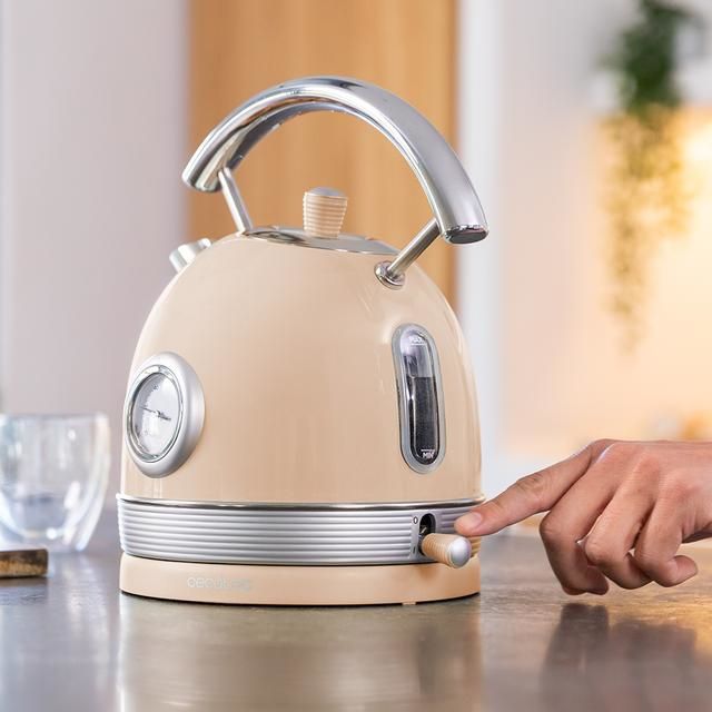 Cecotec Thermosense 420 Bouilloire 1,8 L 2200 W Beige