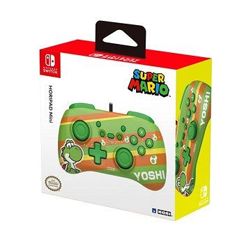 HORI - Contrôleur Hori-Pad Mini Édition Yoshi pour Nintendo Switch