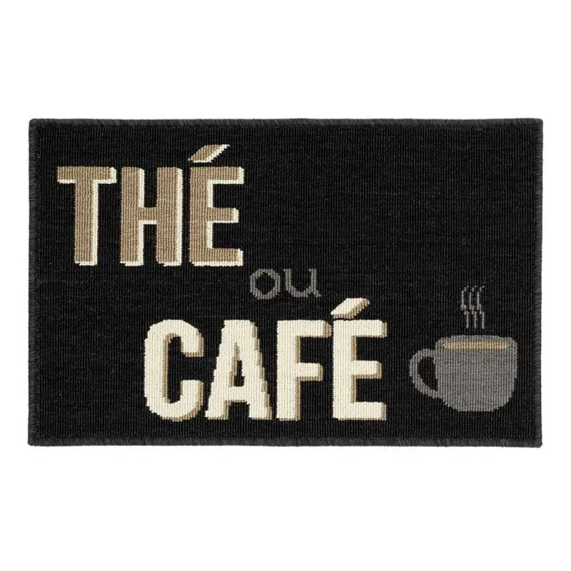 Product Image for Tapis De Cuisine "breakfast" 50x80cm Noir
