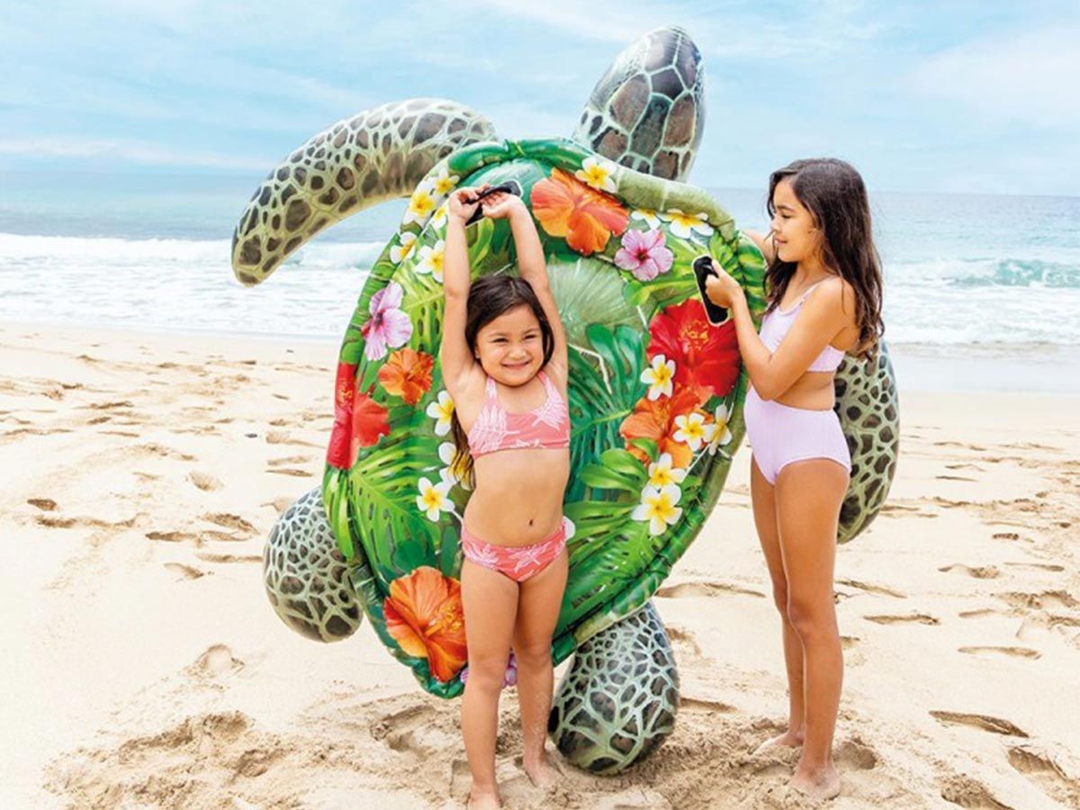 Intex Bouee Gonflable Tortue De Mer A Chevaucher - Jeux De Piscine