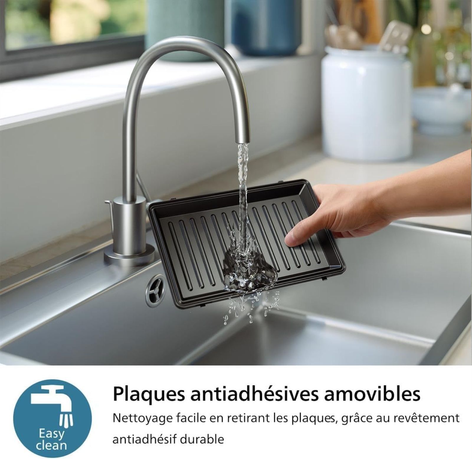 Gaufrier / croque-monsieur HD2350/80 PHILIPS