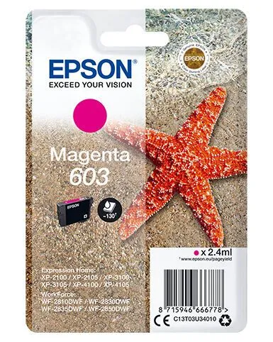 Product Image for Epson Singlepack Magenta 603 Ink