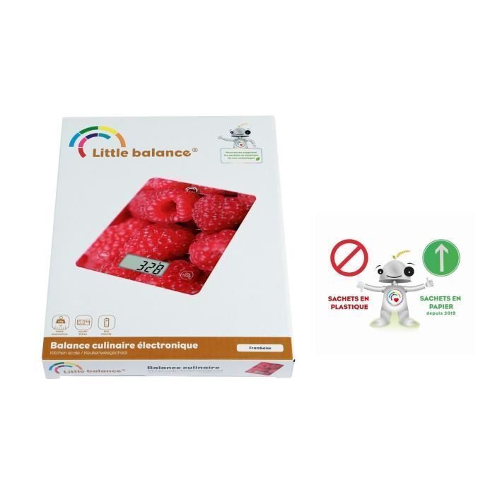 Little Balance 8102 Slim, Balance De Cuisine Électronique, 5 Kg / 1 G