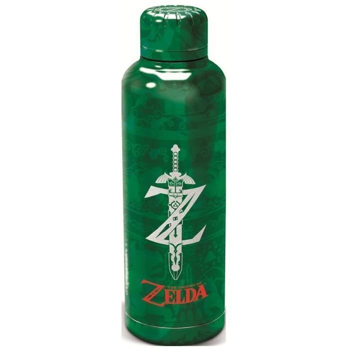Stor - The Legend Of Zelda - Bouteille - En Métal - Réutilisable - 515 Ml