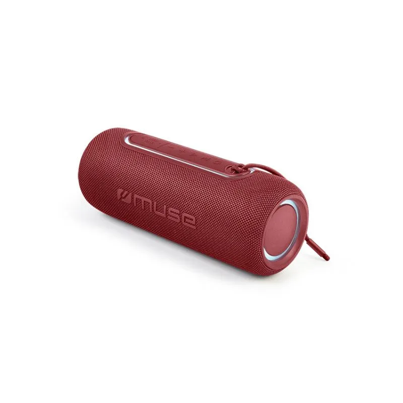 Product Image for Enceinte Portable Premium Bass Boost 20w Bluetooth A2dp Ipx5 Rouge Muse