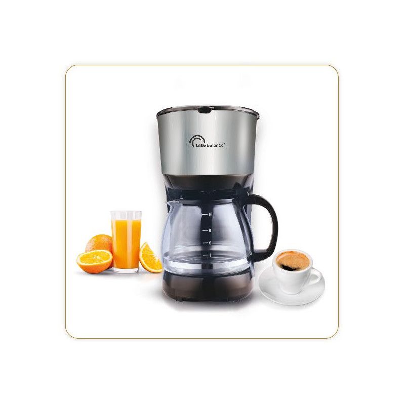 Cafetiere Filtre 10t 750w Noire Little Balance - 8629