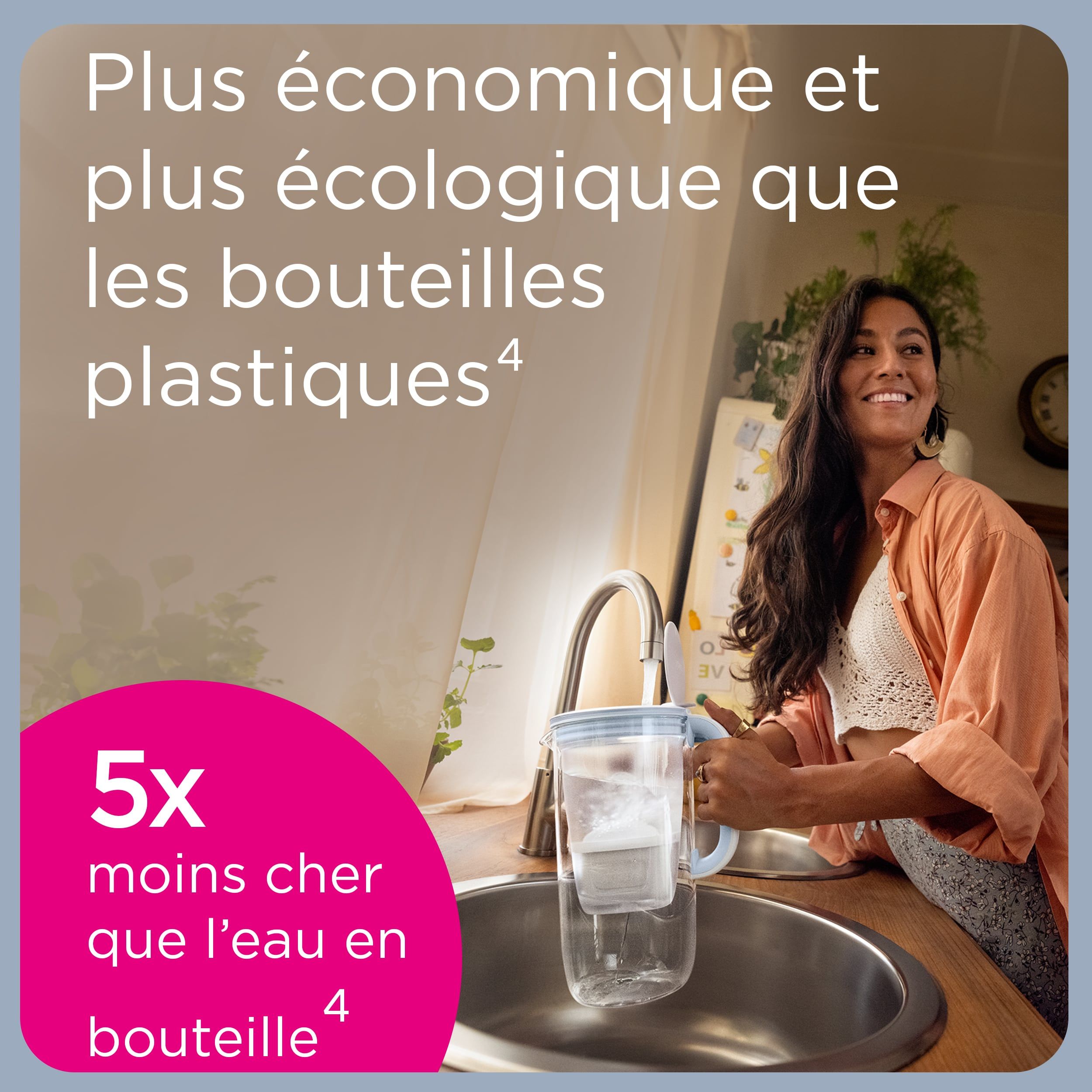 Carafe  filtrante Marella Bleue  BRITA