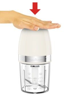 Moulinex Soleil Dj360a10 Hachoir Électrique 0,25 L 350 W Ivoire