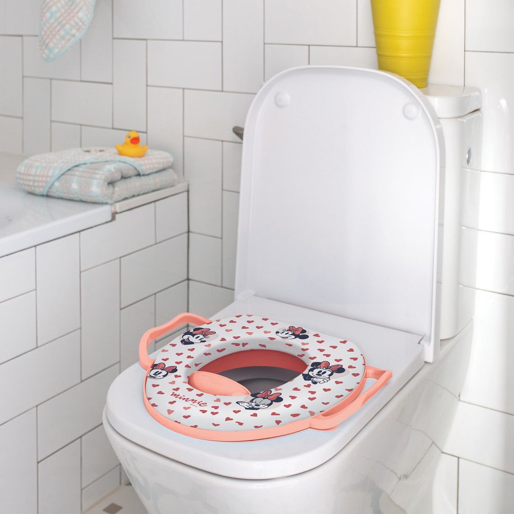 Reducteur Wc Confort Avec Poignees Minnie Collector