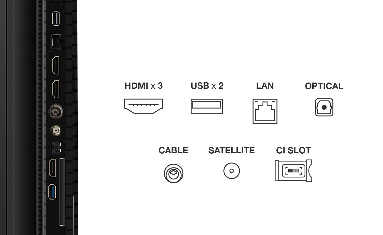 Tcl P7k 65p7k Tv 165,1 Cm (65") 4k Ultra Hd Smart Tv Wifi Métallique 450 Cd/m²