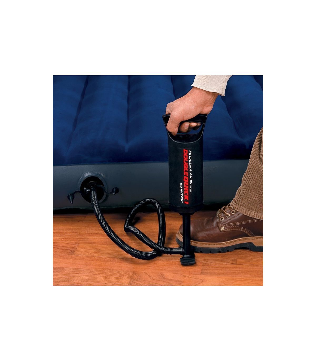 Gonfleur Pneumatique "double Action" 29cm Noir