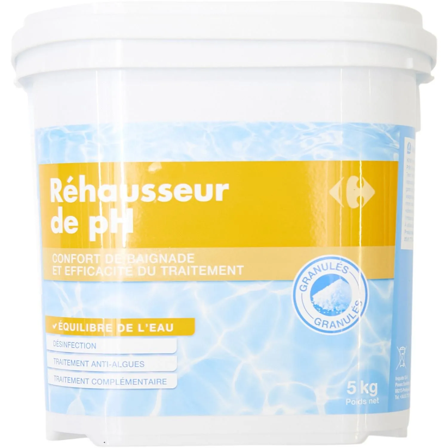 Product Image for Réhausseur de pH en granulés 5kg CARREFOUR