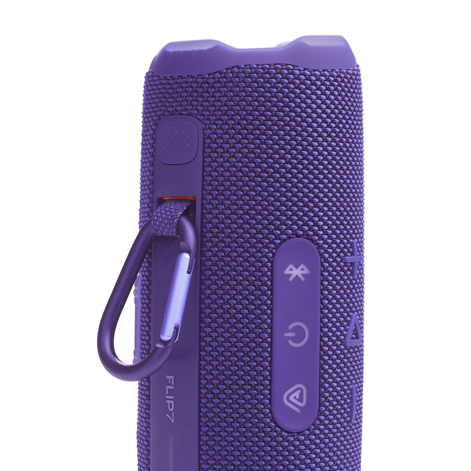 Jbl Flip 7 - Enceinte Sans Fil Bluetooth, Ip68 : Etanche + Autonomie 16 H + Fonction Multiroom - Violet