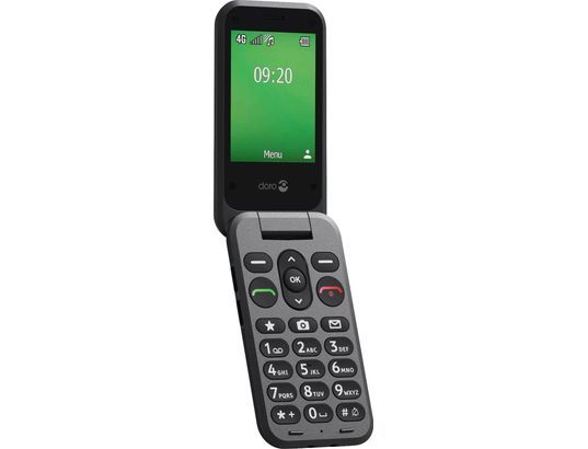 Téléphone Portable Basique Doro Leva E20 2,8” 4g Nano Sim Graphite
