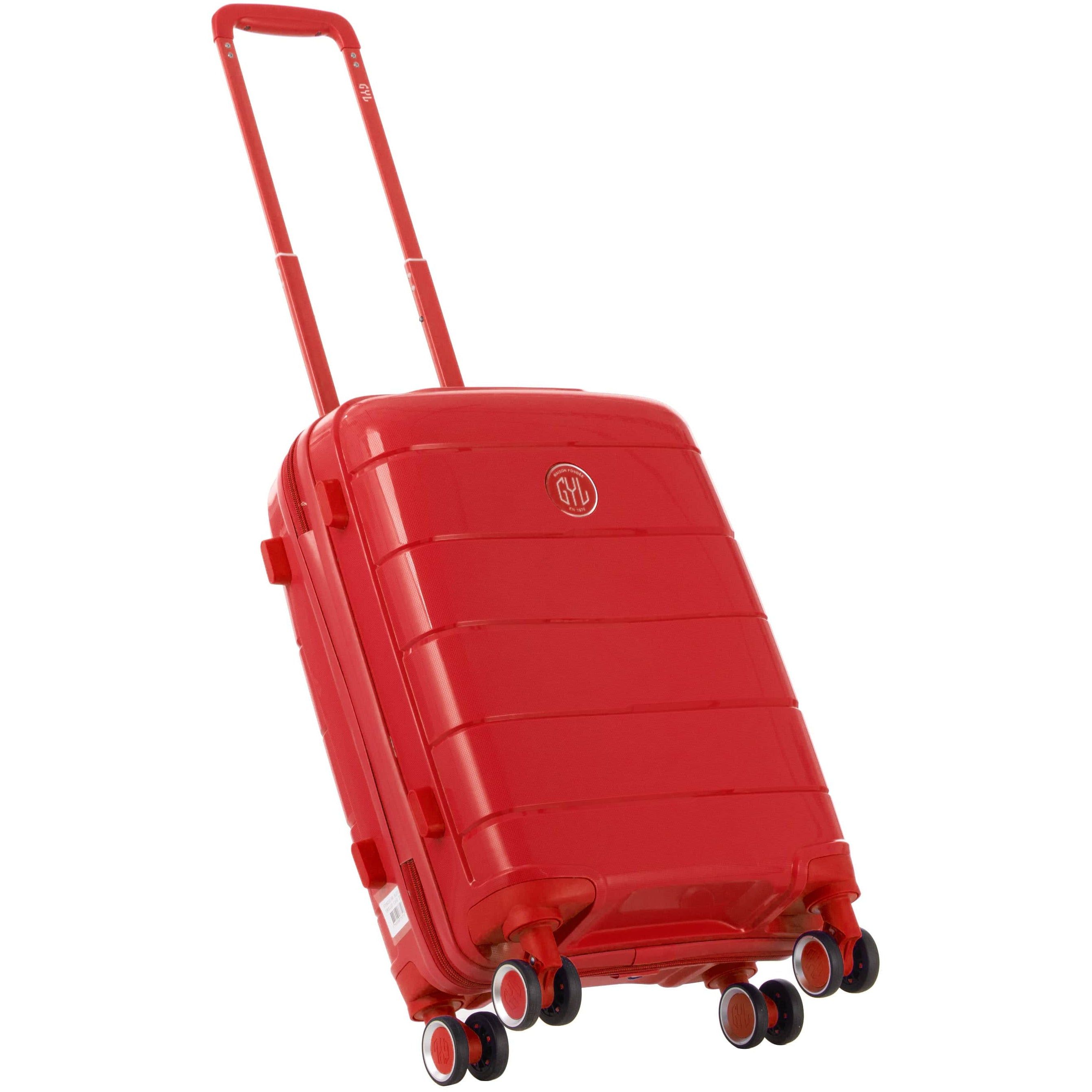 Set De 3 Valises Rigides Red Ch3 (tailles S, M, L)
