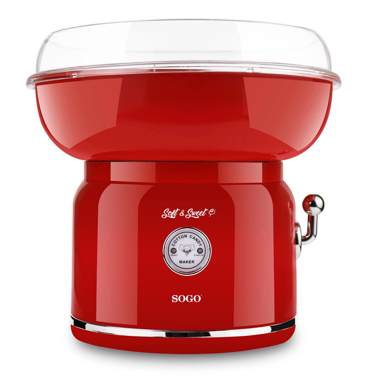 Machine À Barbe À Papa Rétro Rouge