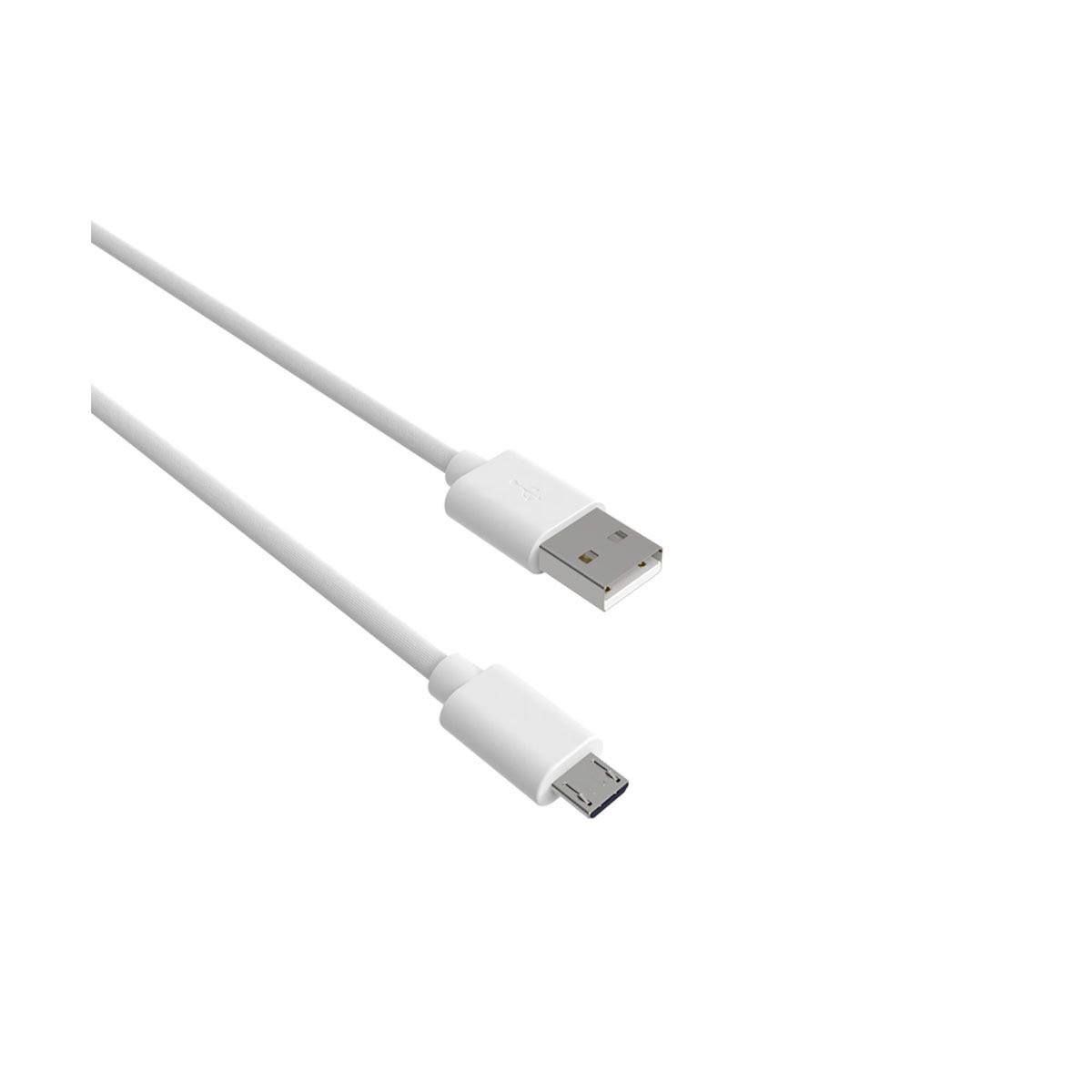 Câble Micro-usb Vers Usb-a 2,4a Charge Et Synchronisation Collection Pop 1,5m Blanc Jaym