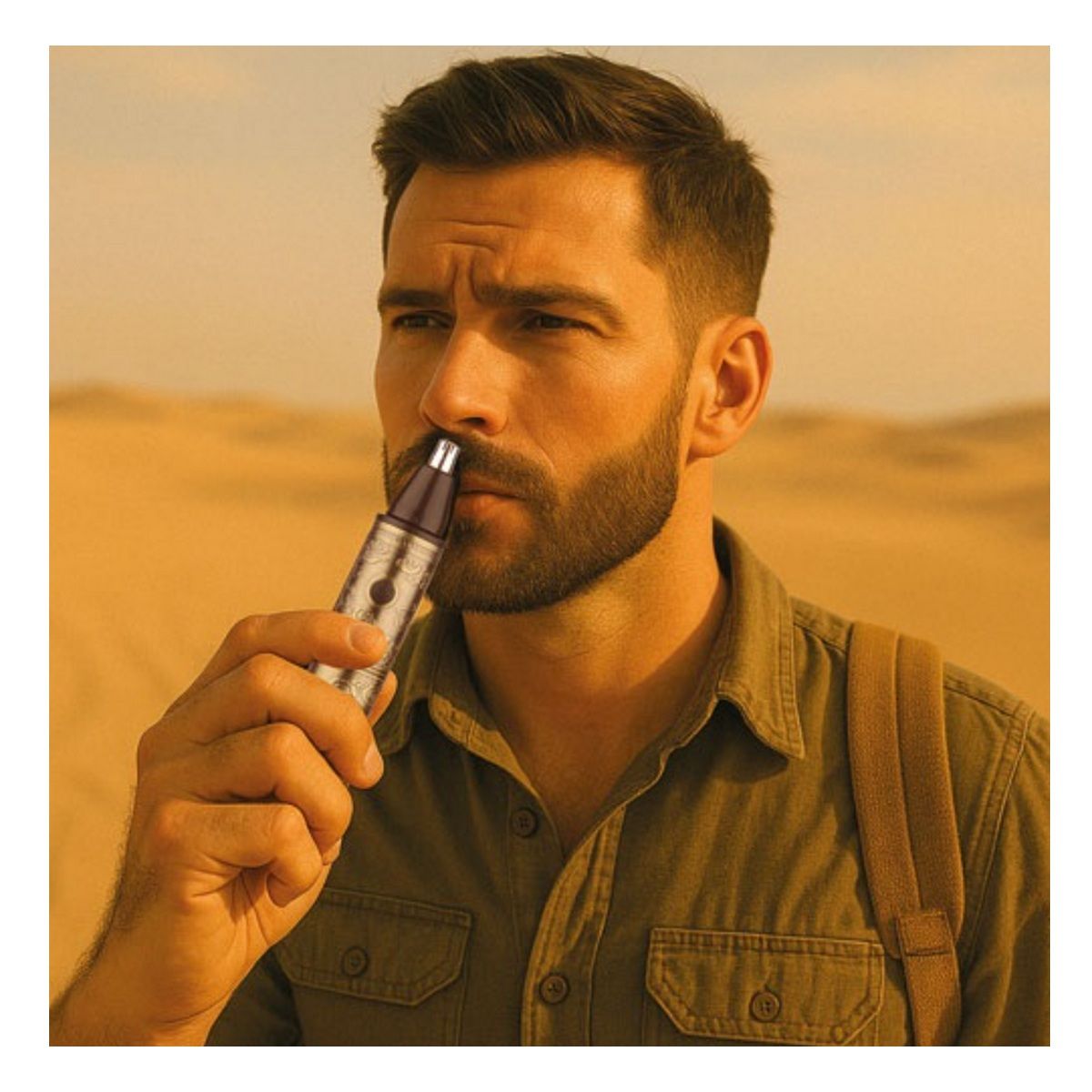 Coffret Baroudeur Tondeuse Barbe, Nez Et Oreilles Little Balance 8937