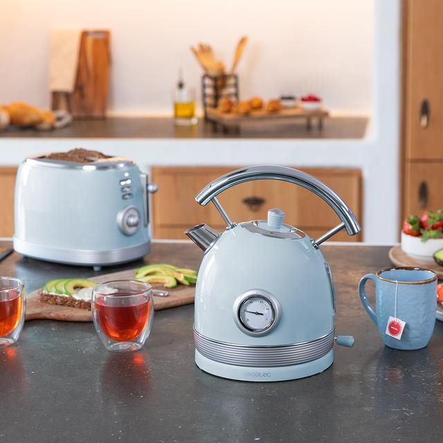 Cecotec Thermosense 420 Bouilloire 1,8 L 2200 W Bleu Clair