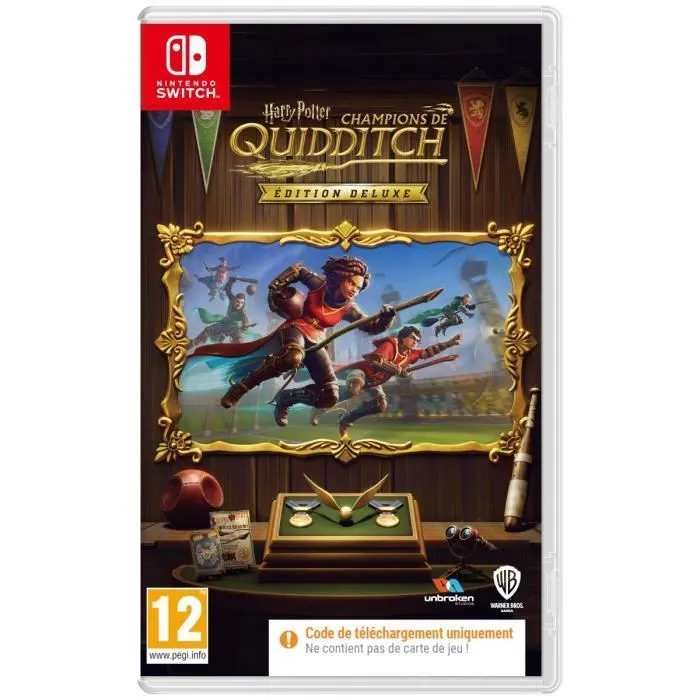 Product Image for Harry Potter : Champions De Quidditch - Jeu Nintendo Switch (code Dans La Boite)