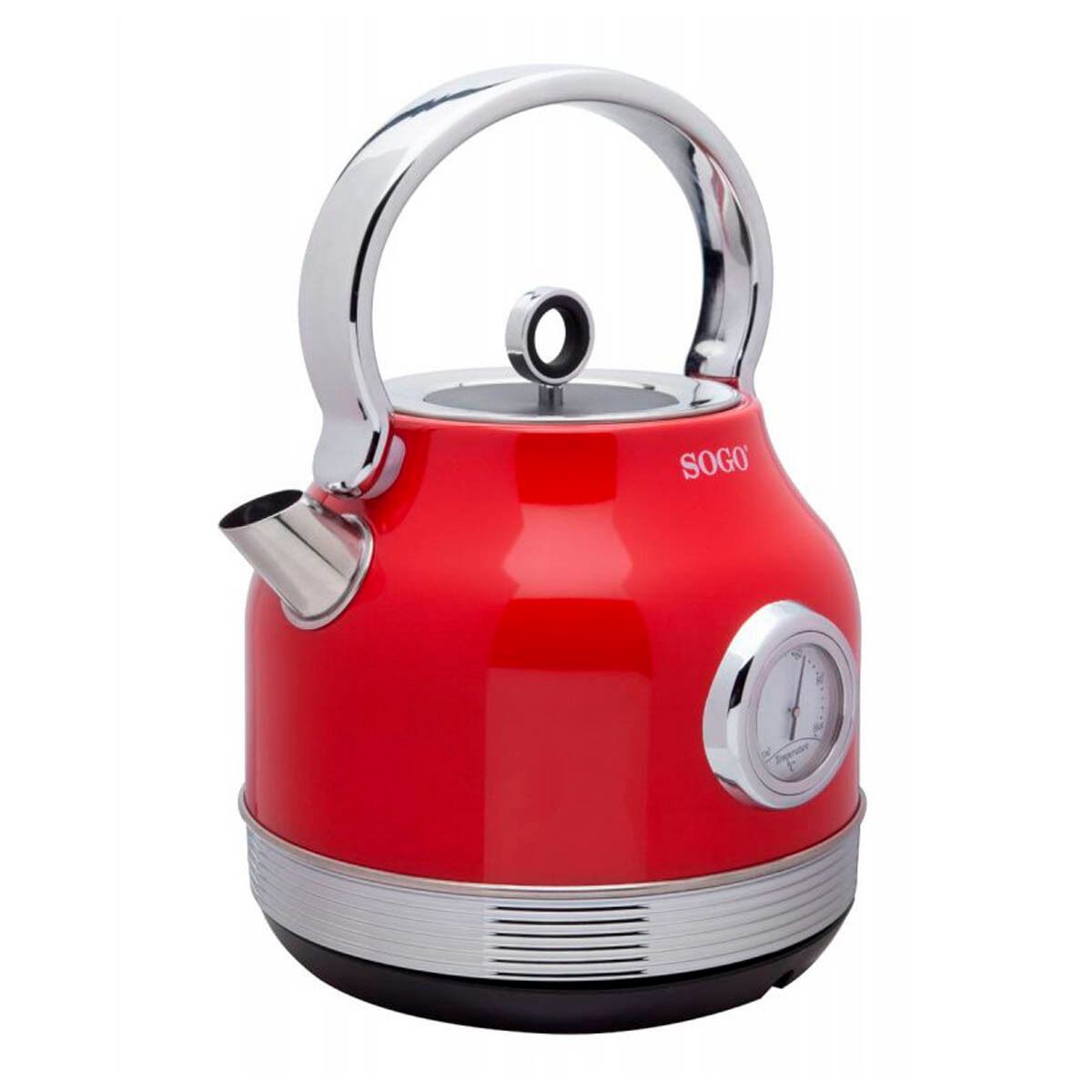 Bouilloire Sans Fil Eternal Retro Série Rouge