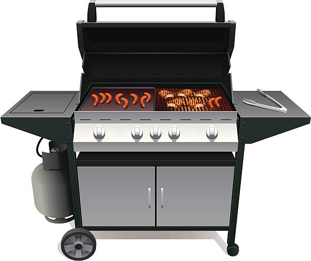 Image de Barbecue, piscine et outdoor